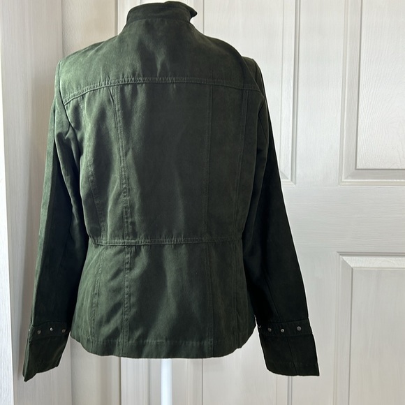 Cato Women’s Lightweight Jacket Faux Suede Size Small - Picture 6 of 8